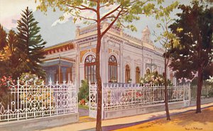 Vilino Nair, Residence of Admiral Baron de Teffé von Hoonholtz, Petropolis by Edgar L. Pattison