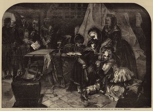 The Last Parting of Marie Antoinette and Her Son by Edgar Melville Ward