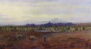 Northern Spain: Benavente, From Above the Bridge of Castro Gonzalo by Edgar T. A. Wigram