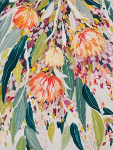 Vibrant Floral Cascade by Edie