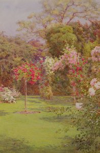 A Rose Garden by Edith Helena Adie