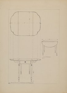 Oval Table Drop Leaf