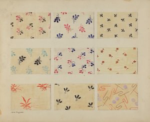 Printed Quilt Patches by Edith Magnette