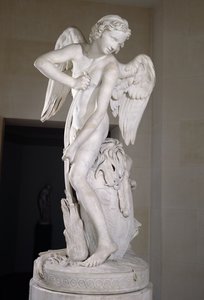Cupid Carving His Bow from the Club of Hercules, 1747-50