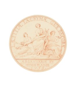 Music between Tragedy and Comedy by Edmé Bouchardon