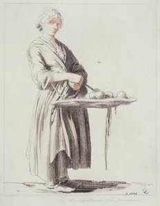 The Apple Seller by Edmé Bouchardon