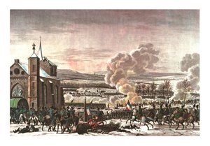 The Battle of Eylau, 9 February 1807, c1850