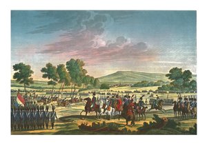 The Imperial Guard Manoeuvring in the Presence of the Two Emperors at Tilsit, 28 June 1807