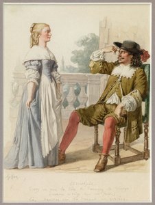 Portrait of Agnes and Arnolphe