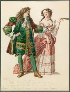 Portrait of Alceste and Celimene