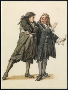 Portrait of Vadius and Trissotin