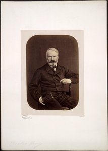 Portrait of Victor Hugo on Guernsey