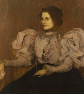 Portrait of Madame Besnard by Edmond François Aman Jean