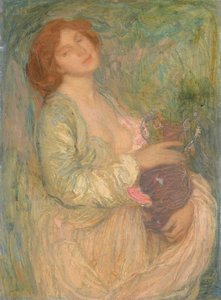 Woman with Vase by Edmond François Aman Jean