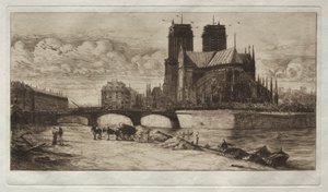 The Apse of Notre Dame de Paris