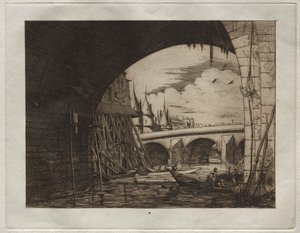 The Arch of the Pont Notre Dame