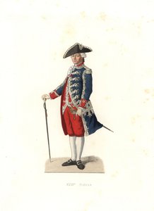 Count of Vergennes, Captain of the Gardes de la Porte du Roi, France by Edmond Lechevallier Chevignard