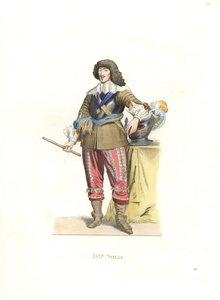 Gaston Jean Baptiste de France, Duke of Orleans, France by Edmond Lechevallier Chevignard