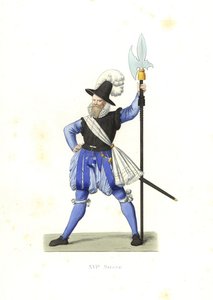 Heinrich Schmid, Swiss Halberdier