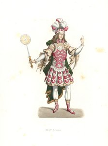 Louis XIV, the Sun King, in Ballet Costume