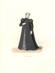 Noblewoman of Lorraine by Edmond Lechevallier Chevignard
