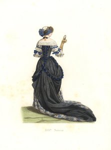 Woman in Town Costume by Edmond Lechevallier Chevignard