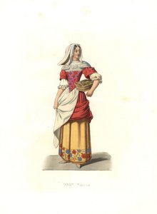 Peasant Woman, France by Edmond Lechevallier Chevignard