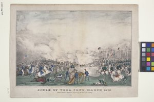 Siege Of Vera Cruz, March 25th by Edmund Burke Kellogg