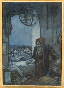 A Muezzin from the Tower of Darkness by Edmund Dulac