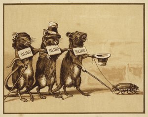 Illustration for Three Blind Mice
