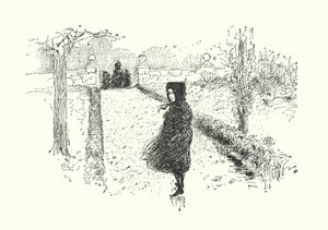 Illustration for Jane Eyre by Charlotte Bronte by Edmund Henry Garrett