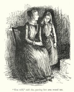 Illustration for Jane Eyre by Charlotte Bronte by Edmund Henry Garrett