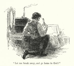 Illustration for Jane Eyre by Charlotte Bronte by Edmund Henry Garrett