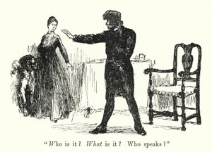 Illustration for Jane Eyre by Charlotte Bronte