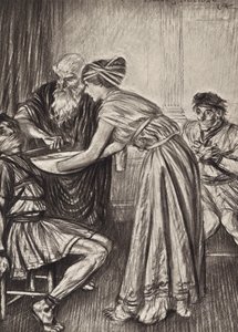 William Shakespeare: The Tragedy of Titus Andronicus, Act V, Scene 2 by Edmund Joseph (after) Sullivan
