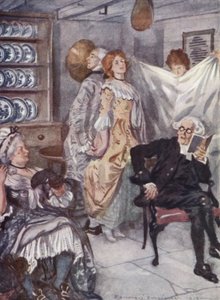 Illustration for The Vicar of Wakefield by Oliver Goldsmith
