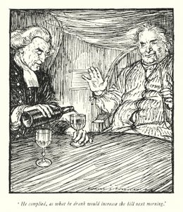 Illustration for The Vicar of Wakefield by Oliver Goldsmith
