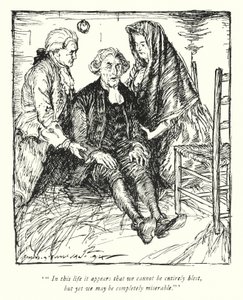 Illustration for The Vicar of Wakefield by Oliver Goldsmith