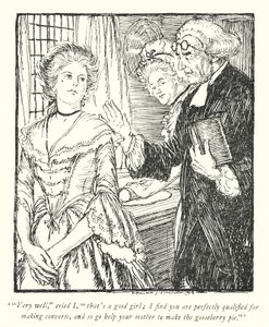 Illustration for The Vicar of Wakefield by Oliver Goldsmith