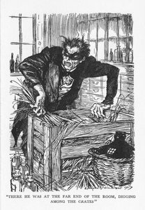 Scene from The Strange Case of Dr Jekyll and Mr Hyde by Robert Louis Stevenson