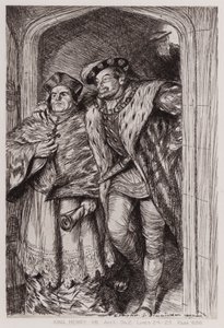 The Famous History of the Life of King Henry VIII, Act I, Scene 2 by Edmund Joseph Sullivan