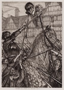 The Second Part of King Henry IV, Act IV, Scene 7 by Edmund Joseph Sullivan