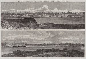 View of Victoria, Vancouver Island, from Hospital Point by Edmund Morison Wimperis