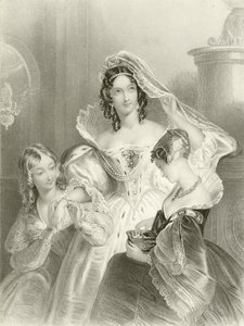 The Bridal Eve by Edmund Thomas Parris