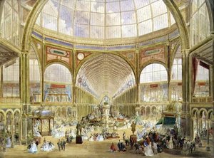 Interior of the International Exhibition of 1862 by Edmund Walker