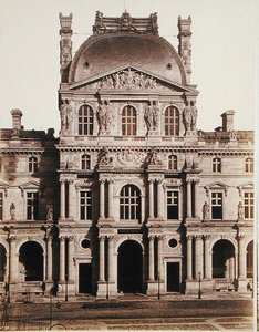 The Pavilion Richelieu of The Louvre