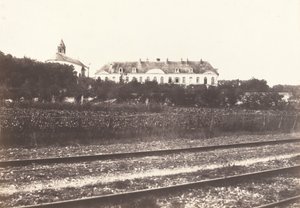Abbaye du Gard near Abbeville, c. 1855 by Édouard Baldus