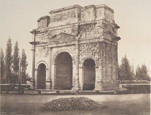 Ancient Arch in Orange by Édouard Baldus
