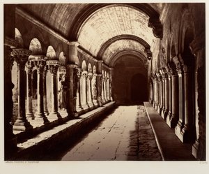 Arles, Cloister St. Trophime by Édouard Baldus