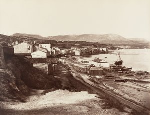 Bandol, ca. 1860 by Édouard Baldus